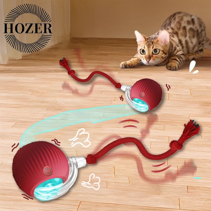 Smart Rolling Cat Toy - Pawfect Haven