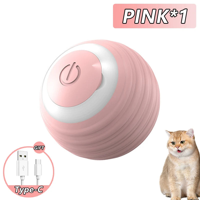 Smart Rolling Cat Toy - Pawfect Haven