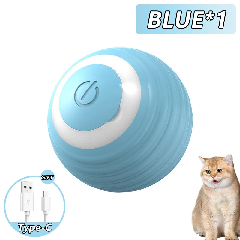 Smart Rolling Cat Toy - Pawfect Haven